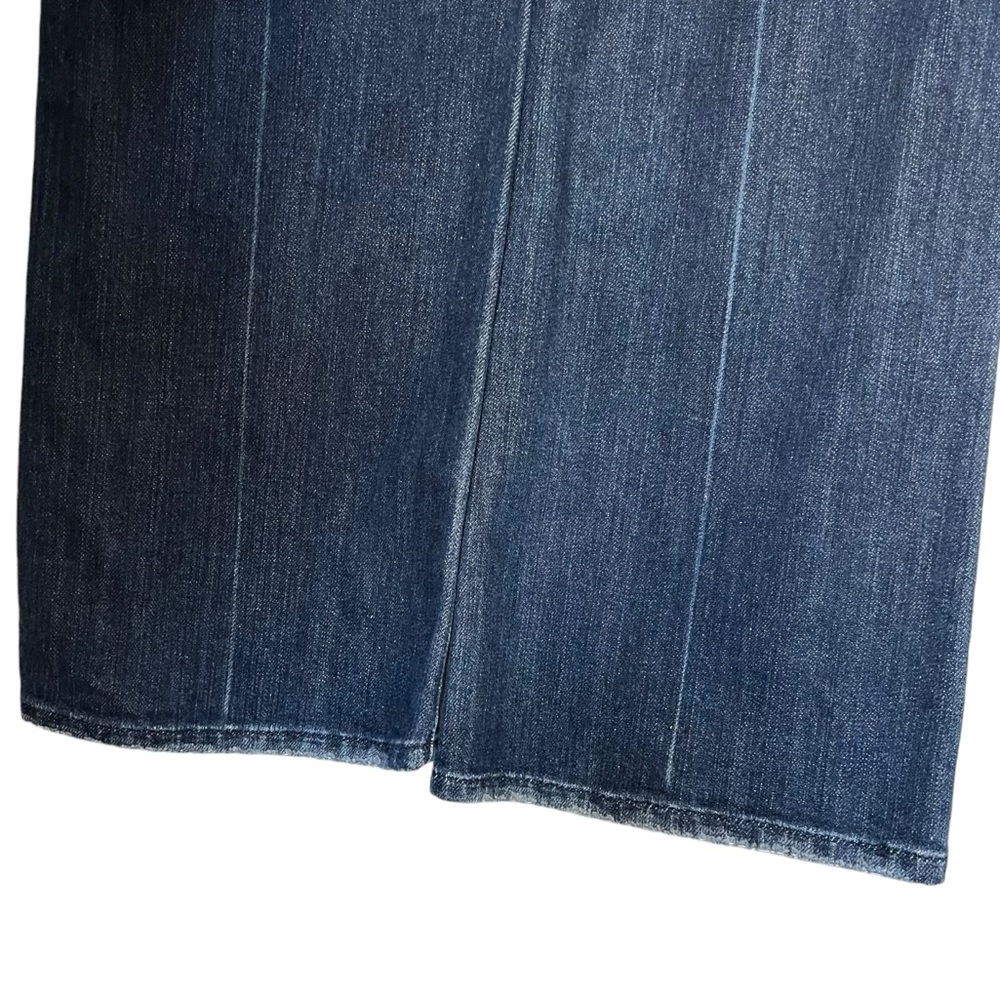 7 for all Mankind Bootcut Jeans Pink  Stitching Womens Size 31 - Picture 4 of 13